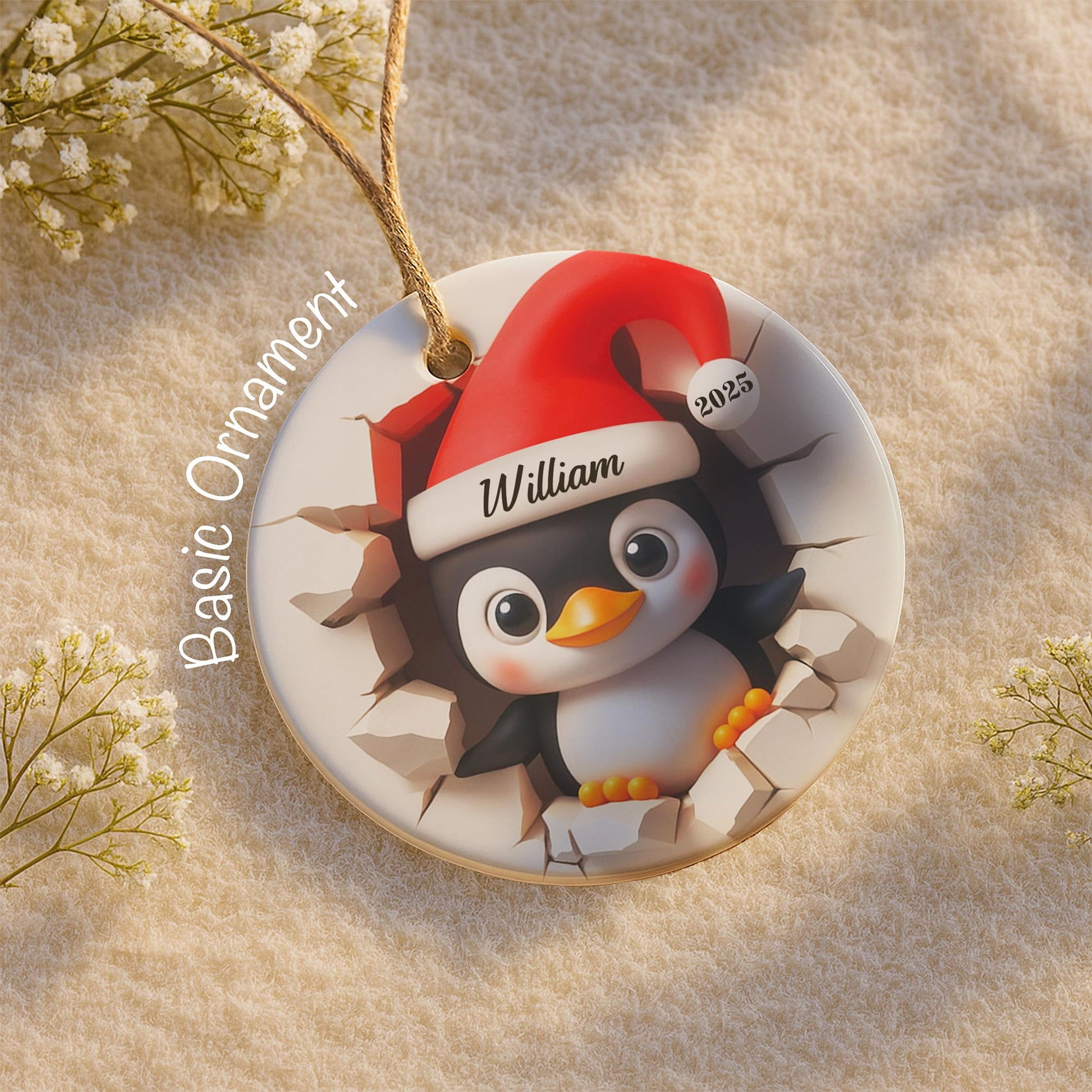 Hatch A Perfect Holiday Season With Cute Penguin And Santa Hat