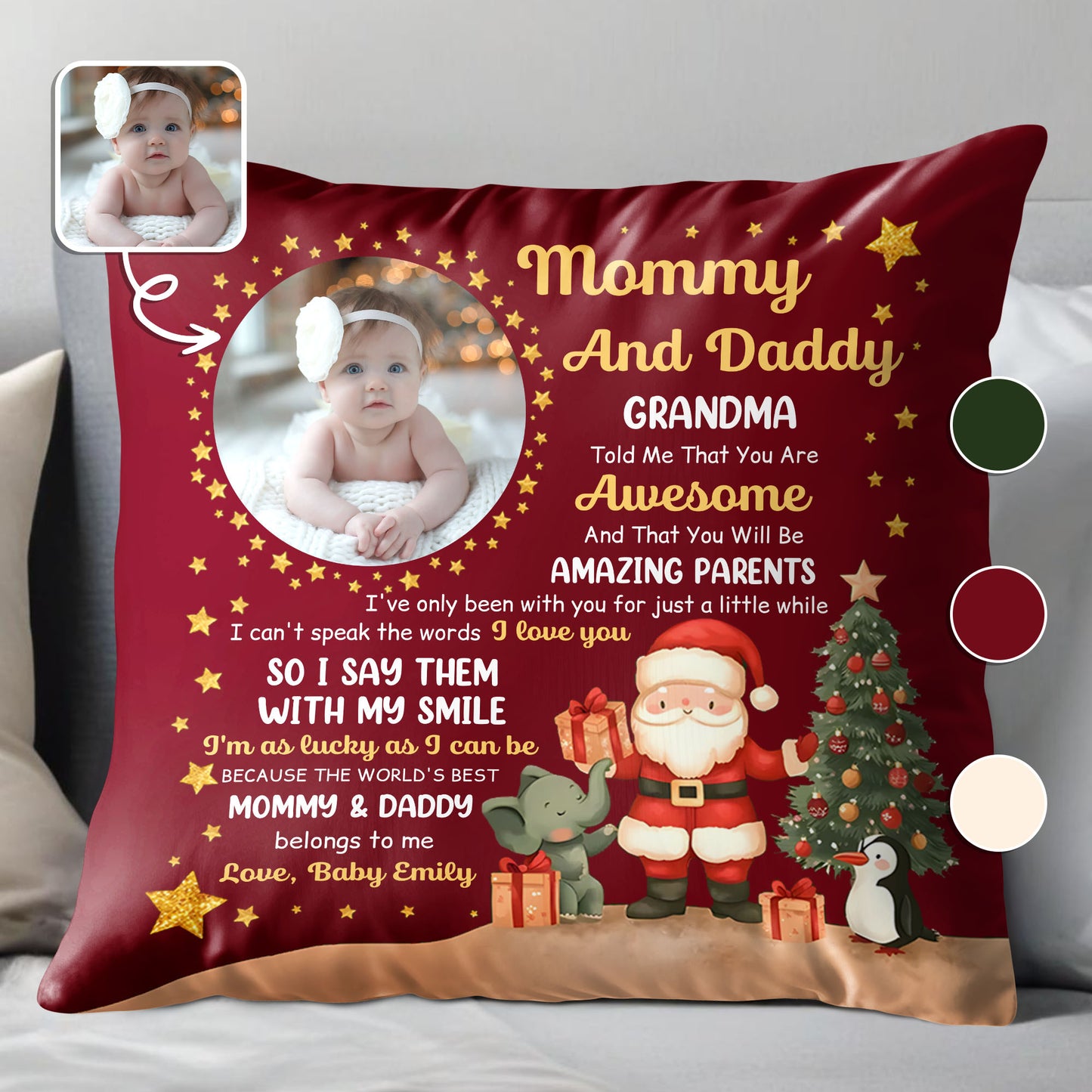 Mommy And Daddy, Grandma Told Me That You Are Awesome, Santa Claus And Gifts