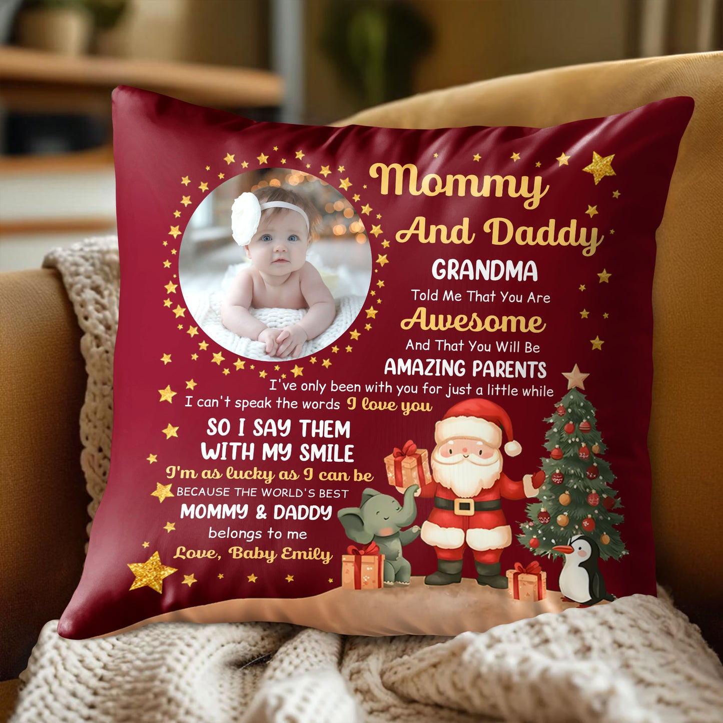Mommy And Daddy, Grandma Told Me That You Are Awesome, Santa Claus And Gifts