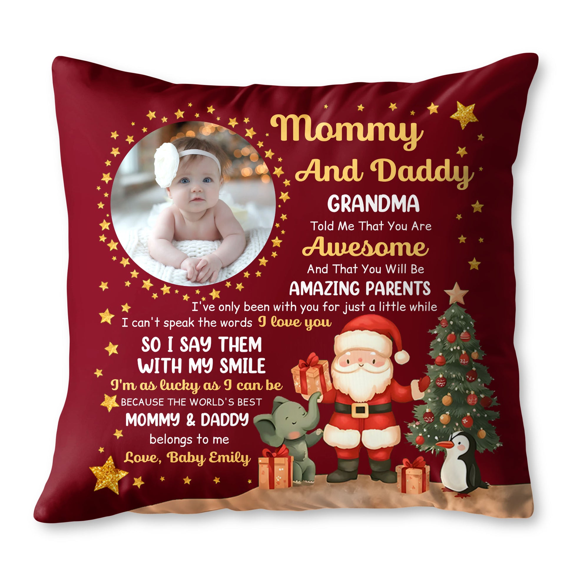 Mommy And Daddy, Grandma Told Me That You Are Awesome, Santa Claus And Gifts
