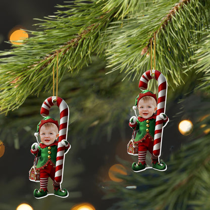 Celebrate Christmas With This Cheerful Baby Elf Ornament