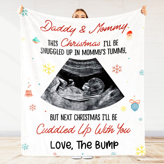 This Christmas I'll Be Snuggled Up In Mommy's Tummy
