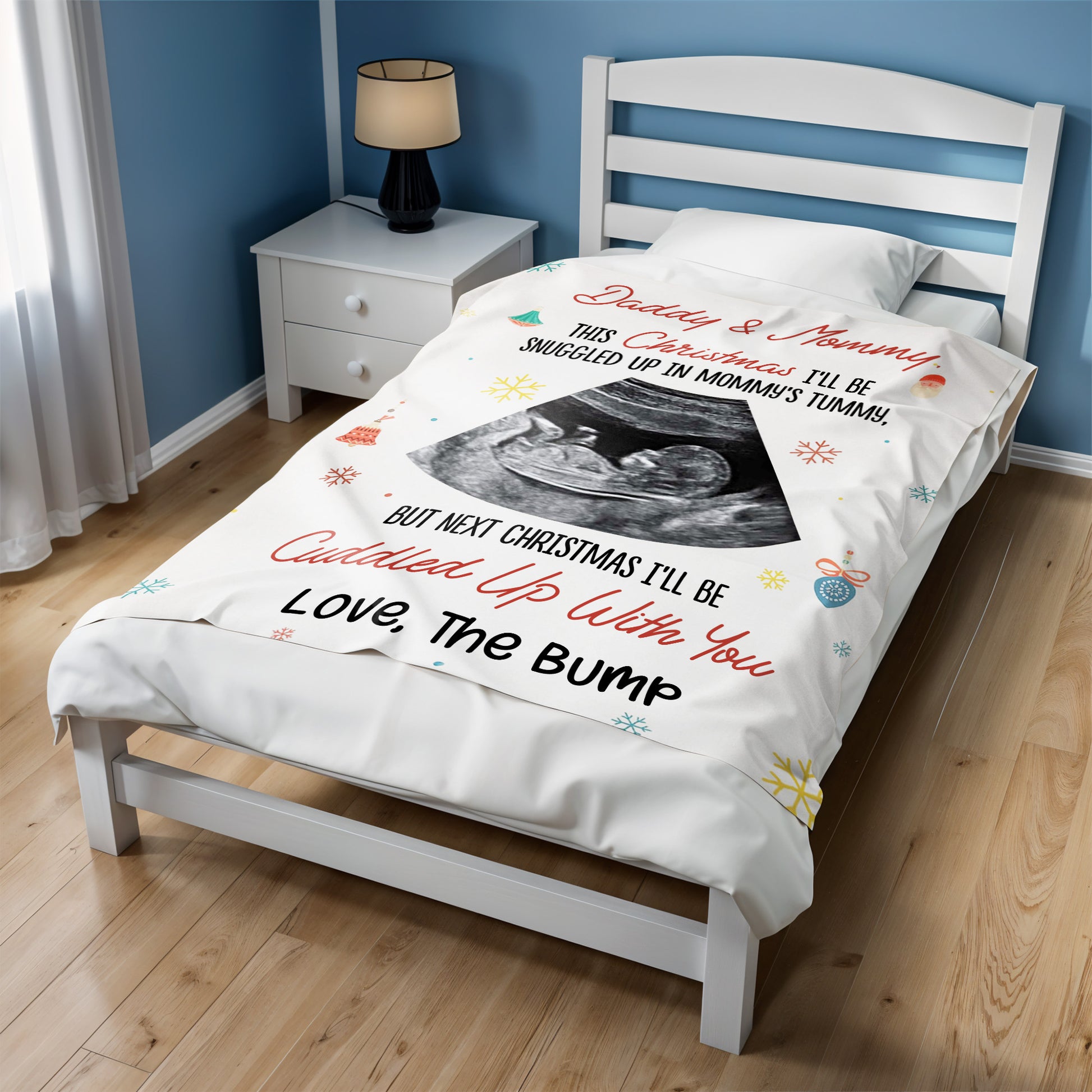 This Christmas I'll Be Snuggled Up In Mommy's Tummy