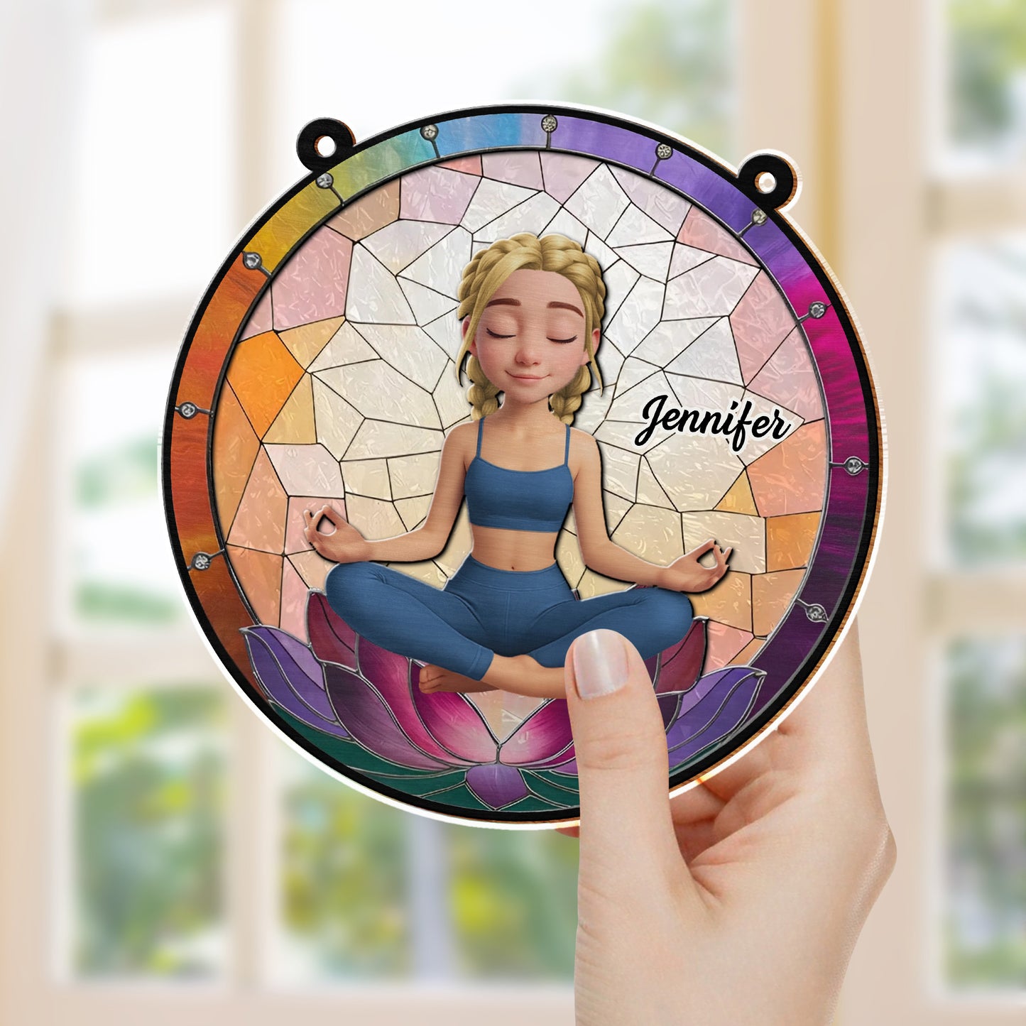 Bring Harmony and Color, Peaceful Meditation Scene