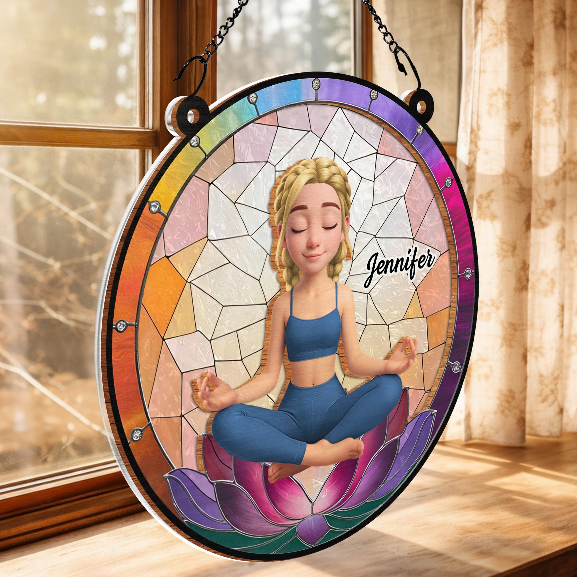 Bring Harmony and Color, Peaceful Meditation Scene