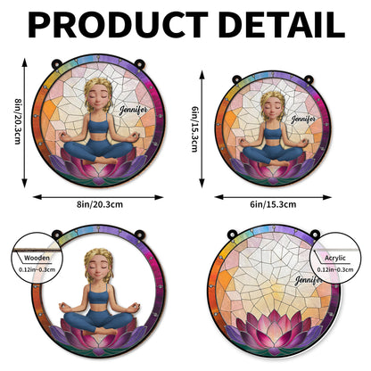 Bring Harmony and Color, Peaceful Meditation Scene