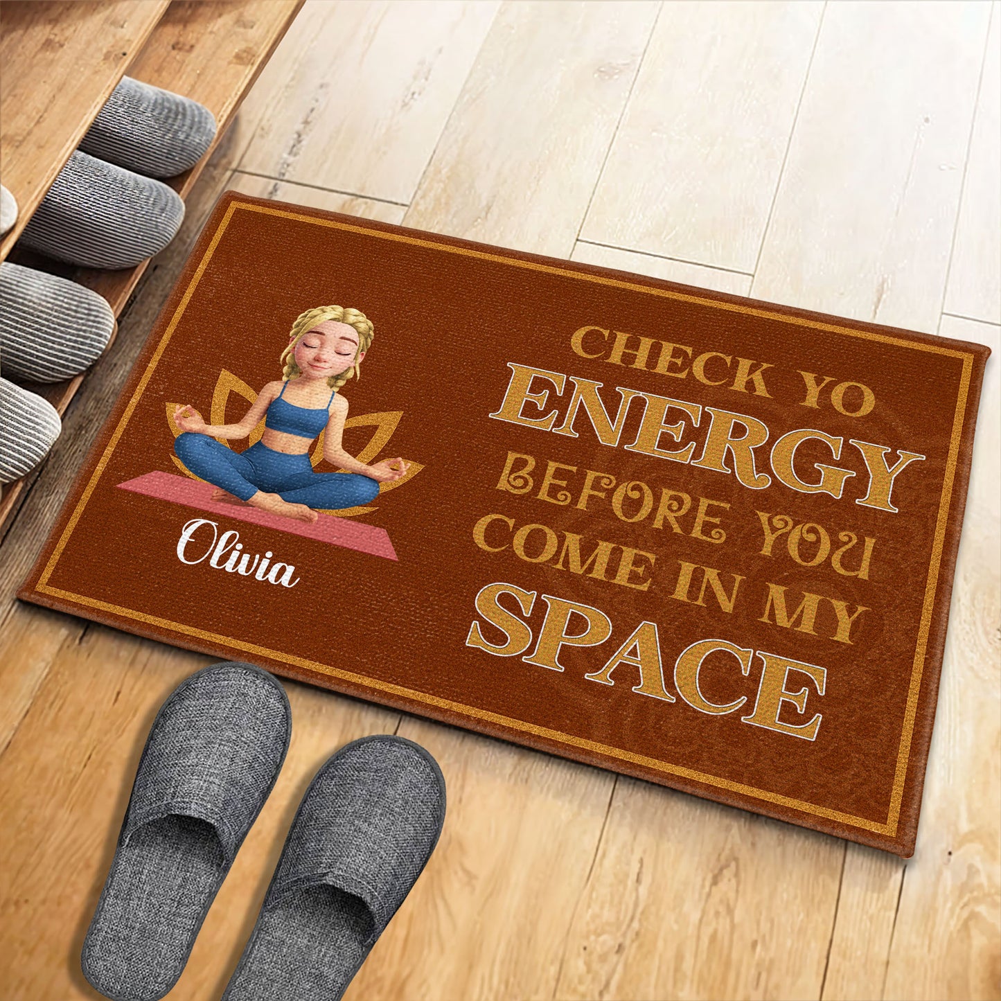 Check Yo Energy Before You Come In My Space, Meditating Woman