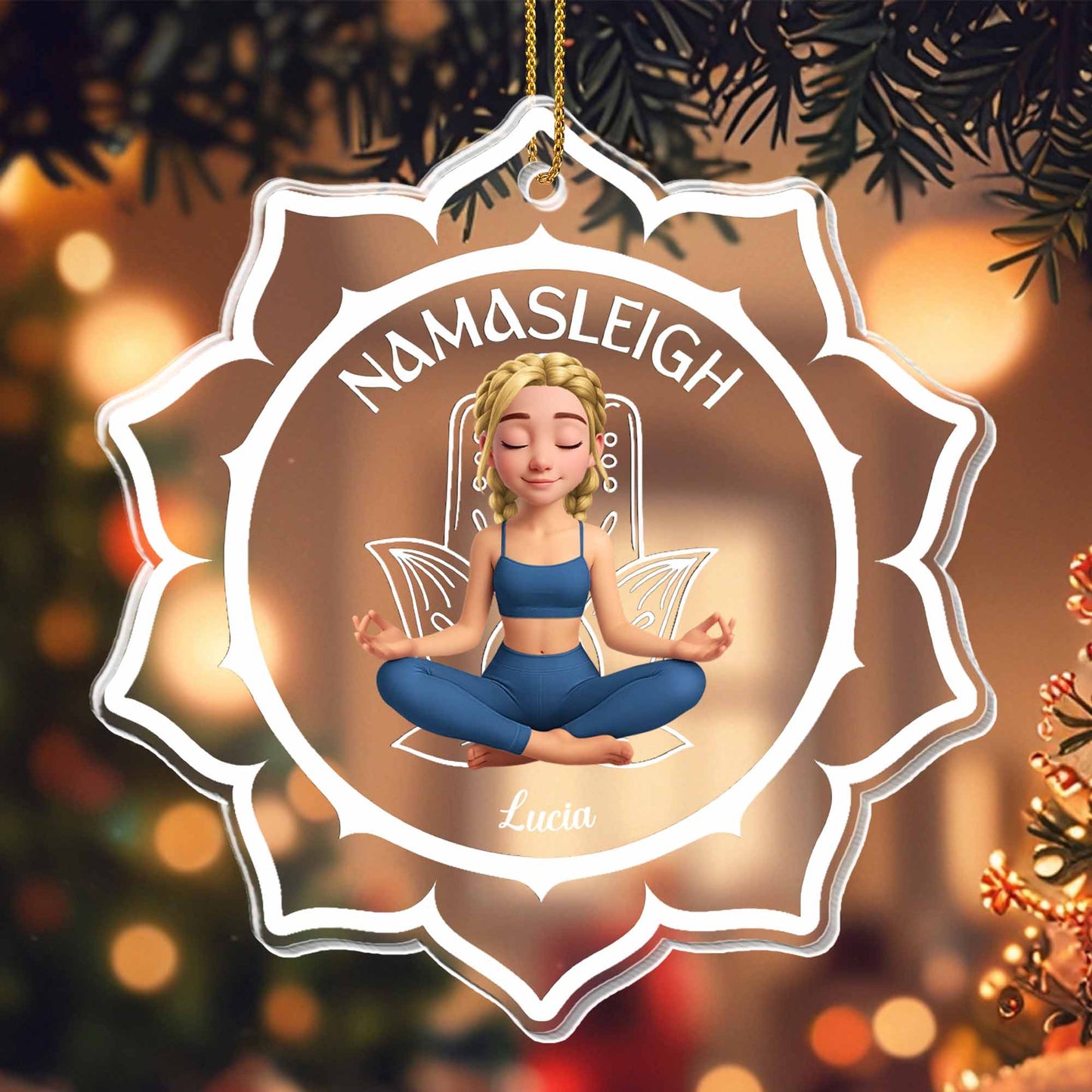 Namasteigh, Yoga Pose Meditation