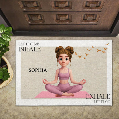 Let It Come Inhale Exhale Let It Go, Yoga and Birds