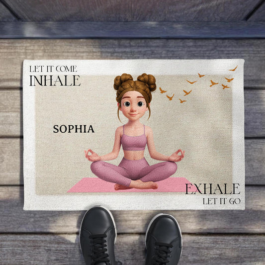 Let It Come Inhale Exhale Let It Go, Yoga and Birds