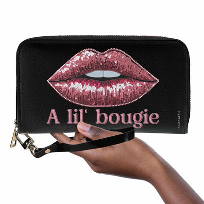 A Lil' Bougie - Portefeuille en cuir pour femme - bougie01WL