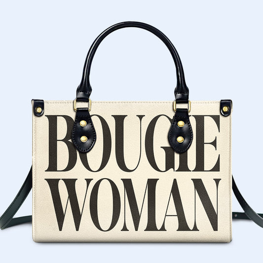 Bougie Woman - Bolso de mano de piel personalizado - bougie02