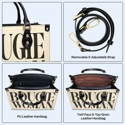 Bougie Woman - Sac à main en cuir personnalisé - bougie02