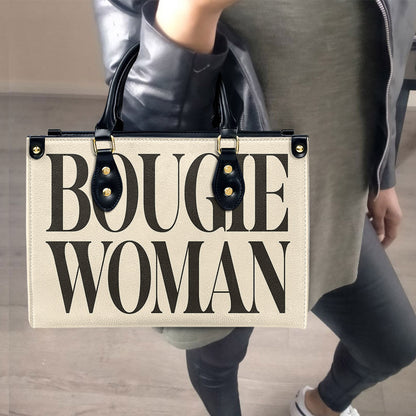 Bougie Woman - Sac à main en cuir personnalisé - bougie02