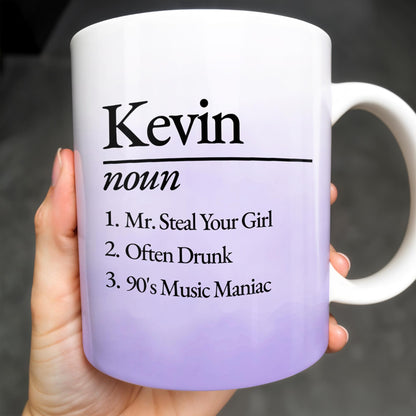Personalized Name Definition Mug - Personalized Custom Coffee Mug - BST120_MG