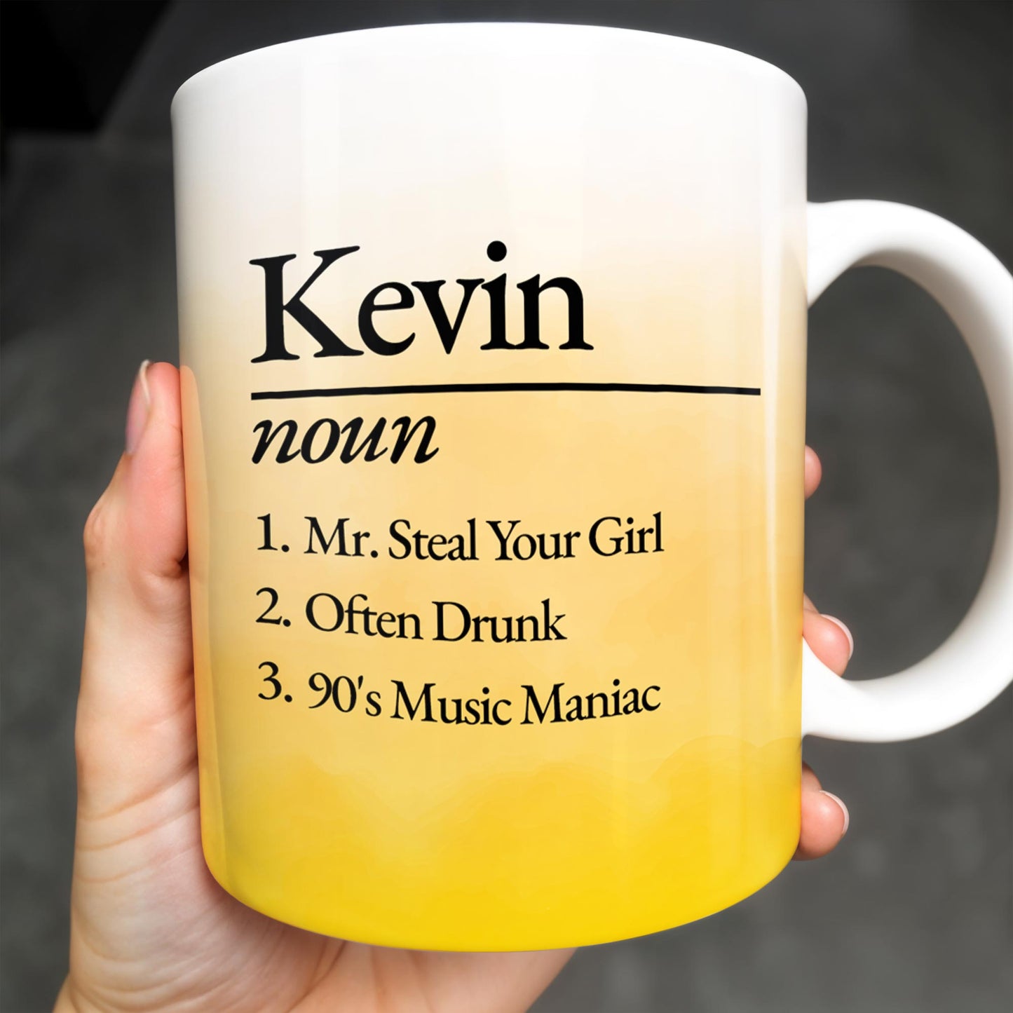 Personalized Name Definition Mug - Personalized Custom Coffee Mug - BST120_MG
