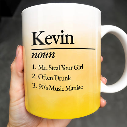 Personalized Name Definition Mug - Personalized Custom Coffee Mug - BST120_MG
