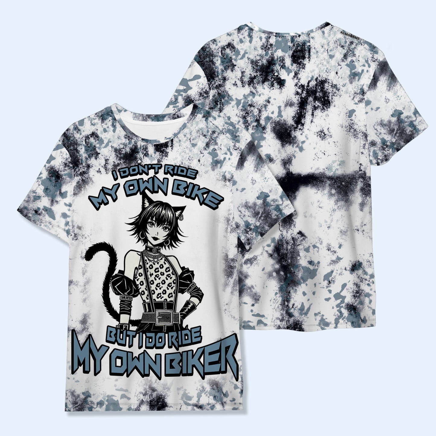 I Don't Ride My Own Bike But I Do Ride My Own Biker - Personalized Custom Unisex All-Over Printed T-Shirt - DG008_3T