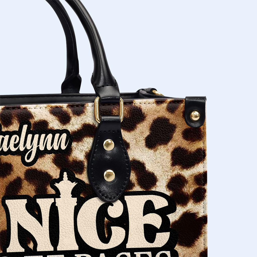 Pero no te pases - Bolso de piel personalizado - HG18