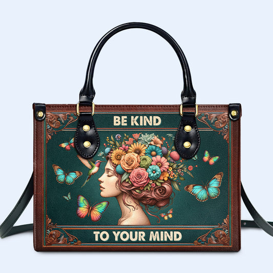 Be Kind - Hummingbird - Leather Handbag - hmb_bekind_3