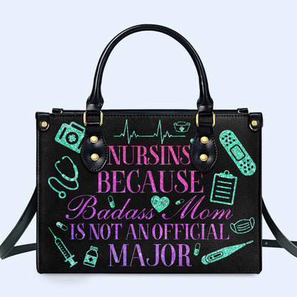 Enfermera 01 - Bolso de mano de cuero personalizado - nurse01