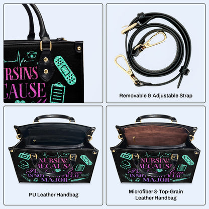 Enfermera 01 - Bolso de mano de cuero personalizado - nurse01