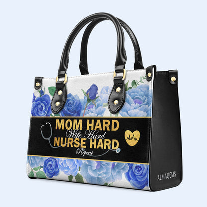 Enfermera 02 - Bolso de mano de cuero personalizado - nurse02