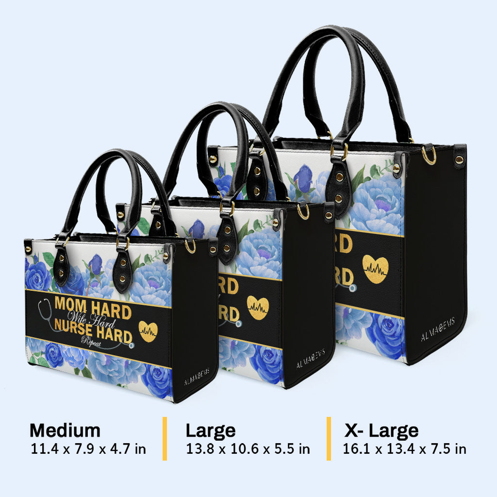 Enfermera 02 - Bolso de mano de cuero personalizado - nurse02