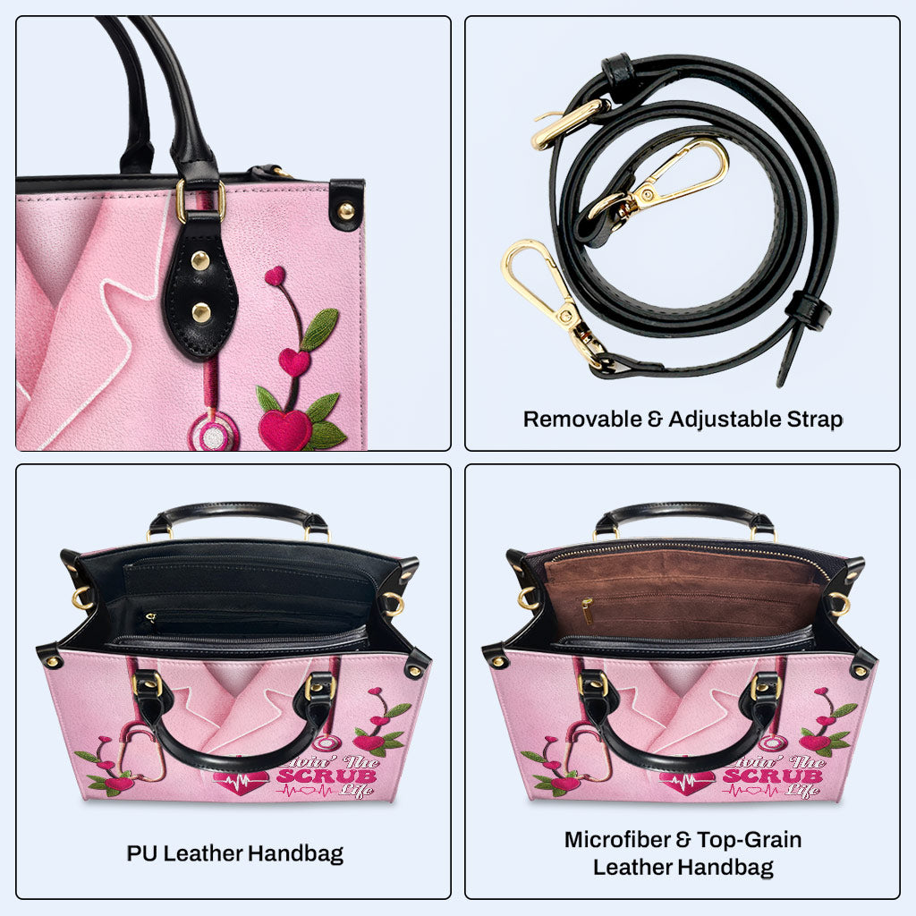 Enfermera 06 - Bolso de mano de cuero personalizado - nurse06