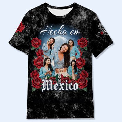 Mexican Bootleg T-Shirt - Personalized Custom Unisex All-Over Printed T-Shirt - HS029_3T