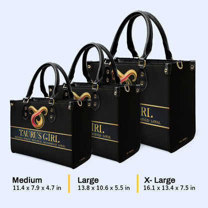 Sac à main Zodiac Queen Black - Sac à main en cuir personnalisé - queen05black
