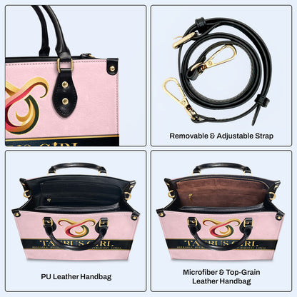 Sac à main en cuir personnalisé Zodiac Queen Pink - queen05pink