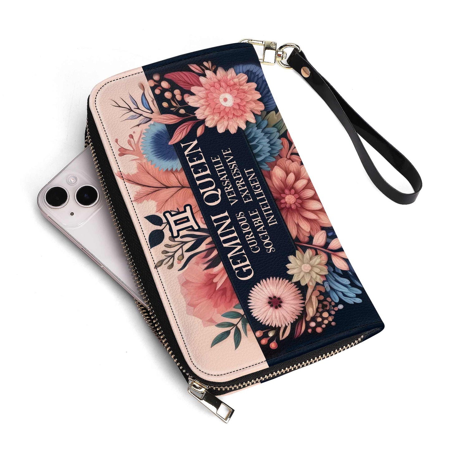 Queen Flowers No.10 - Cartera de piel para mujer - queen10flowersWL
