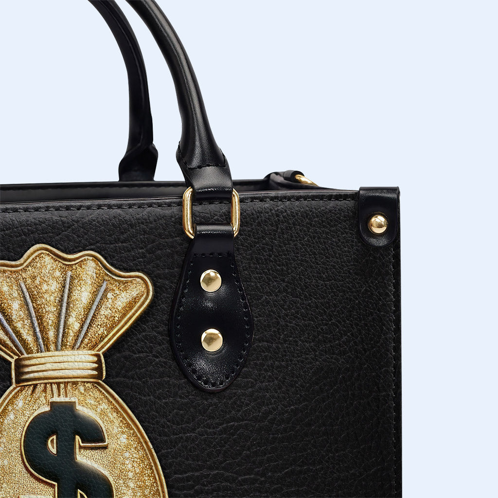 Soy el bolso - Bolso de mano de cuero personalizado - thebag01